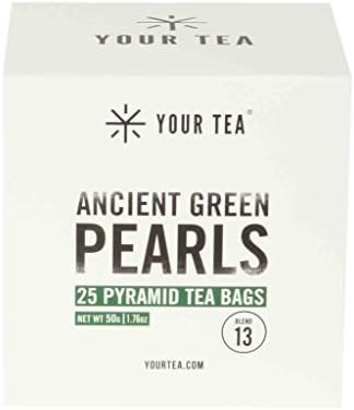 Ancient Green Pearls Tea - Your Tea Cafè Blend, Premium Loose Leaf Blend in Teabags