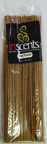 Baby Powder - 100 Stick Bulk Pack of In-Scents Incense by InScents
