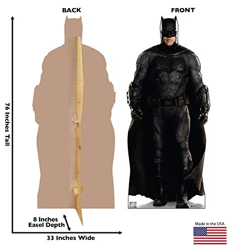 Advanced Graphics Batman Life Size Cardboard Cutout Standup - Justice League (2017 Film) - Thumbnail 2