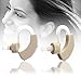 Best Hearing Amplifiers - Set of 2 - BTE Personal Sound Amplifier - Small Digital Device - for Adults Men & Women