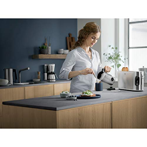 WMF Lumero Design-Milchaufschäumer elektrisch, Frappe Mixer, 100-250 ml, Touch-Display, LED-Licht, 500 Watt, für Milchschaum heià und kalt, heiÃe Milch, Milcherwärmer, edelstahl matt – Bild 7