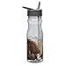 Zak Designs SLPA-P280 Secret Life of Pets 25 oz. Water Bottle with Straw, Max & Duke, Multicolor