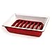Norpro Rectangle Silicone Roasting Rack, Red, 1 EA (299)