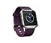 Fitbit Blaze Smart Fitness Watch, Plum, Silver, Large (6.7 - 8.1 inch) (US Version)