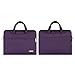 Qishare 11.6 12 inch Laptop Case Laptop Shoulder Bag, Multi-functional Notebook Sleeve Carrying Case With Strap for Notebook Microsoft Surface Pro 6/5/4/3 Macbook Air 11 12(Purple)