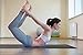 DAWAY Y8 Eco Friendly Wide Thick TPE Yoga Mat Workout Exercise Pilates, Non Slip, Double Sided, Soft, Body Alignment Professional Design, with Carry Strap, 72