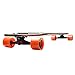 Backfire New Cruiser Drop Through Longboard Complete Professional Longboards, balck and white