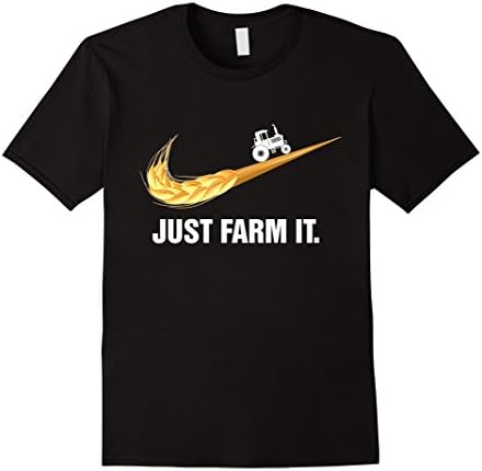 Men's Just Farm It T-Shirt Medium Black