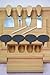 Sakranco Cheese Board Tray With Slide Out Drawer & Cutlery Set (Knife, Spreader, Fork & Shaver) |BONUS Complimentary 4 Slate Markers & 2 Pens | 100% Natural Bamboo Platter For Crackers, Fruit, Meat ..
