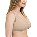 Seamless Sublime Nursing Bra for Breastfeeding and Maternity (Nude, Medium)