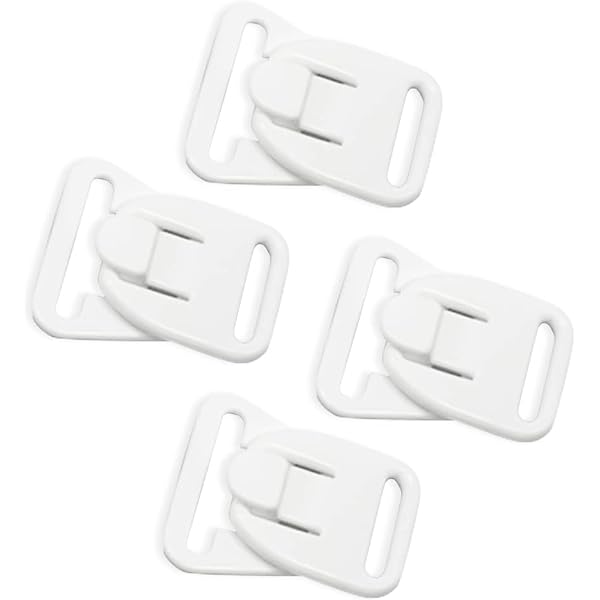 JCBIZ 5pcs Nursing Clips Maternity Breastfeeding Bras Clasps Plastic