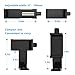 UBeesize Universal Phone Tripod Mount, Phone Tripod Adapter Cell Phone Stand Holder Selfie Mount Clip for All Smart Phones, Rotates Vertical and Horizontal ¡­