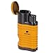 Cohiba Windproof Lighter Gas Lighter Cigarette Lighter Torch Lighter Jet Blue Triple Flame Refillable Inflatable Cigar Lighter D0352
