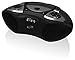 iLive Boombox Bluetooth Speaker with CD Player and FM Radio (Black) (Renewed)thumb 1