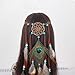 Feather Headband Hippie Indian Boho Hair Band Tassel Bohemian Halloween Hair Hoop Women Girl Crown Hairband Party Decoration Headdress Cosplay Costume Headwear Headpiece Hair Accessories Dreamcatcher