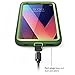 i-Blason LG V30 Case, [Heavy Duty Protection] [Clear Back] [Magma Series] Shock Reduction/Full body Bumper Case with Built-in Screen Protector for LG V30/V30 Plus/V30S 2017(Green)