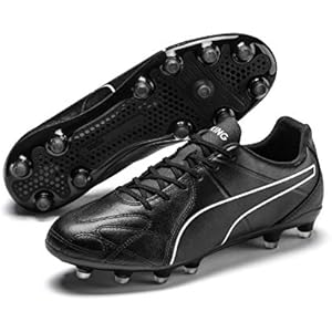 black footy boots