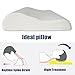 FY-Living Memory Foam Cervical Contour Pillow for Neck Pain, Small Size, 1-Pack