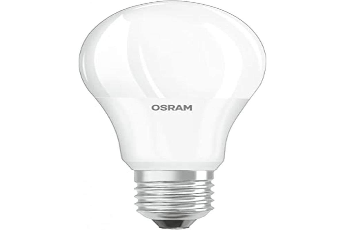 OSRAM LED lamp | Base: E27 | Warm White | 2700 K | 9 W | replacement for 60 W Incandescent bulb | frosted | PARATHOM DAYLIGHT SENSOR CLASSIC A [Energy efficiency class A+]