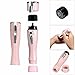 Waterproof Electric Hair Remover for Women, Wet & Dry Cordless Ladies’ Shaver, Painless Portable Battery Powered Epilator Razor for Face, Hand, Leg, Arm, Bikini & Armpit