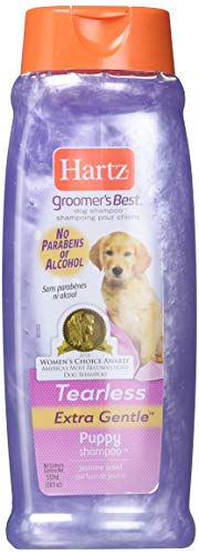 Hartz Groomer's Best Puppy Shampoo, Jasmine Scent 18 oz (Pack of 3)
