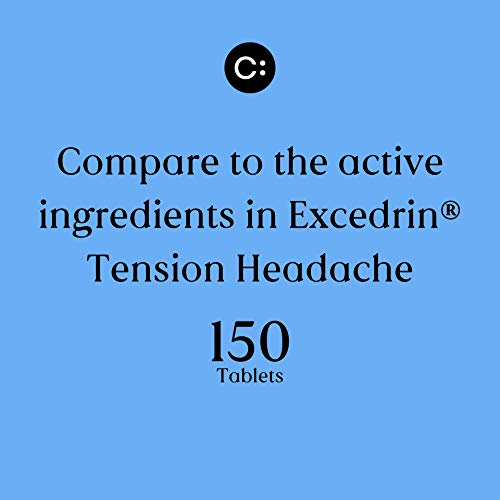 Tension Headache Relief 150 Tablets Acetaminophen 500mg
