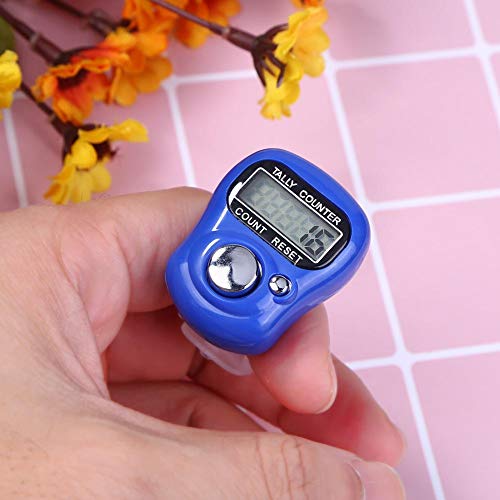 image for Vipeco Stitch Marker Row Finger Ring Counter Electronic Tally Counter 