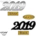 2019 Confetti | Pack of 1000, 1.5 Oz - Graduation Table Decorations | Graduation Confetti Great for Graduation Party Supplies | Graduations Decorations 2019 | Black and Silver
