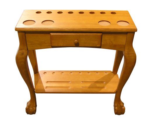 Fairview Game Rooms Billiard Cue and Ball Rack with Drawer