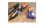 TAC-FORCE Spring Assisted Open EMT ORANGE Tactical RESCUE Folding Pocket Knife