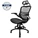 Komene Ergonomic Chairs for Office &Home: Passed BIFMA/SGS Weight Support Over 300Ibs,The Most Comfortable Mesh Cushion&High Back-Adjustable Headrest Backrest,Flip-up Armrests,360-Degree Swivel Chairs
