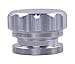 HiwowSport Aluminium Alloy Fuel Cap Weld On Filler Neck Oil Tank Cap (2inch, Silver)
