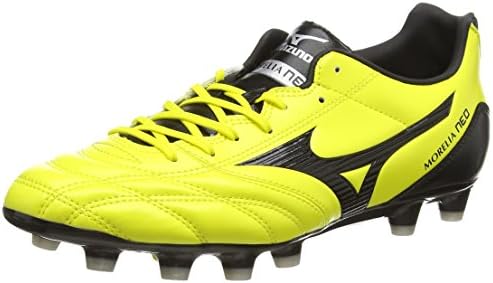 MIZUNO Morelia Neo UT MD Men's Soccer Boots, Yellow/Black, US9