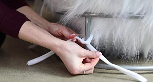 fuzzy yoga ball chair