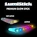 Nesee 30 Pack Glow Sticks,Glow in The Dark Party Supplies – Waterproof and Non Toxic Neon Party Light Sticks for Kids and Adultsthumb 4