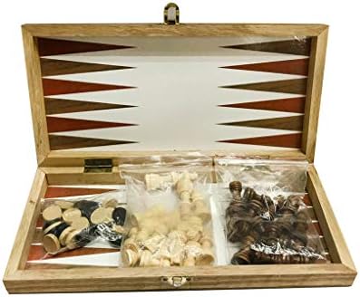 Dayoert チェス チェッカー 送料無料 激安 お買い得 キ フト バックギャモン 木製 3 In 1 ボード テーブルトップゲーム 玩具 折り畳み式 ポータブルト ラベル