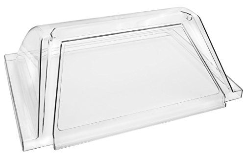 Concession Land - Clear Plexiglass Hot Dog Roller Grill Cover