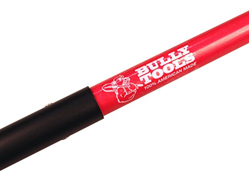 Bully Tools 62520 35 in. Fiberglass D-Grip Handle 14-Gauge Steel Square Point Shovel