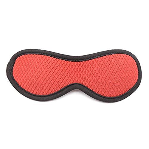 Handcuffs in Bed and Eye Shield Accessories for Couple (Red) - Thumbnail 2