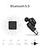 Single Wireless Earbud, Bluedio T Talking Mini Bluetooth 5.0 Invisible in Ear Earbuds with Mic & Charging Case, Car Bluetooth Headset Earpiece Support AWS for iPhone Android Cell Phone, Black