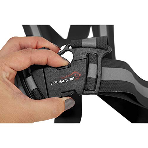 SAFE HANDLER Reflective Fluorescent Belt |360 º Fluorescent Visibility, Lightweight, Reusable, Adjustable, Easy to Wear (Black 2 PACK) - Thumbnail 4