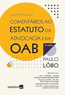 Livro Comentários ao estatuto da advocacia e da OAB