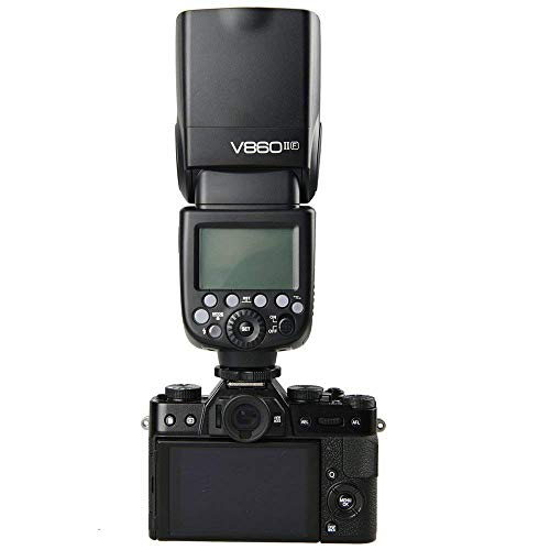 Godox V860II-F TTL Flash Speedlite pour Fuji FUJIFILM Caméra 2.4G sans Fil HSS 1/8000s avec Haute Performance Li-ION Batterie Compatible pour Fuji Fujifilm X-Pro2 X-T20 X-T2 X-Pro1 X100F Caméra etc - Image 4