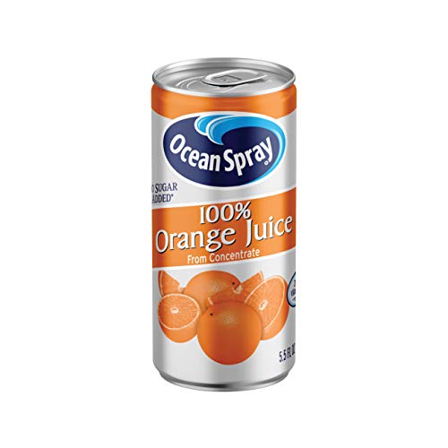 Ocean Spray 100 Orange Juice Mini Cans, 5.5 Ounce (Pack of 48) Pricepulse