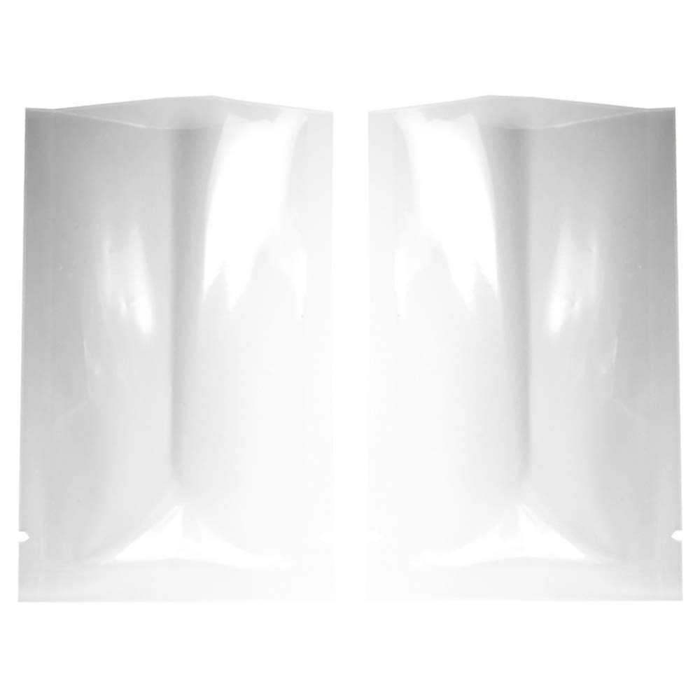 100 Open Top Bags Flat Pouch Both Side Clear Transparent Packaging Heat Seal-able Bag (6x8CM (2.3x3.1 inch))