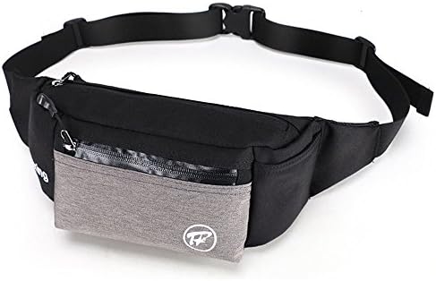 ENKNIGHT Big RFID Money Belt for Travel Running Waist Pack Fanny Pack