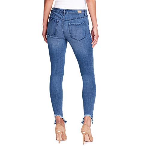 Skinnygirl Women's The Skinny Jean in Injeanious Stretch Denim, bleaker/Sharkbite Hem 28 - Thumbnail 3