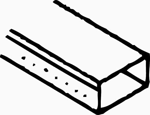 RITE SCREEN COMPANY 109-M XBAR/TUBED SCREEN CROSS BAR 6 FT. 3 IN. MILL, 20 PER PACK (1/PK)
