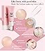 LZEN Moist Oil Control Concealer Foundation Facial Primer Base, Before Make up for face Brighten Smooth Skin Invisible pores