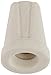 NSI TOP-M-D Easy-Twist Medium Ceramic Wire Connector, 22-10 AWG at 600 V, Splicing Wire, 1000 F Max, White with Pack of 15